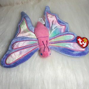 'Ty Beanie Baby" Flitter the Butterfly 1999. Rare NWT